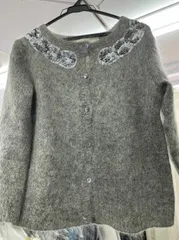 ZARA モヘア混　カーディガン