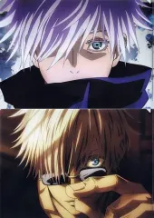 【中古】クリアファイル 五条悟 場面写A4クリアファイル2枚セットVOL.2 「呪術廻戦PLAZA in ロフト」