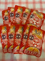 乌江涪陵榨菜 红油榨菜 紅油ザーサイ 烏江ザーサイ 麻辣味 80g 10袋セット