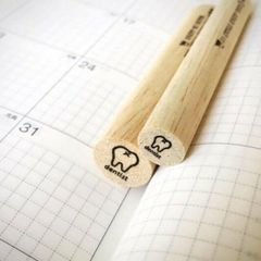 歯医者のアイコンはんこ　小サイズ【スケジュールスタンプ】通院　定期健診