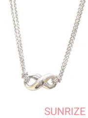 925 Tiffany & Co. ティファニー インフィニティ ネックレス【T298】