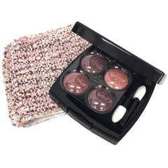 シャネル CHANEL レ キャトル オンブル 02 ツイード プールプル アイシャドウ 未使用　aq10904