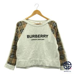BURBERRY トレーナー スウェット ノバチェック 切替 - メルカリ