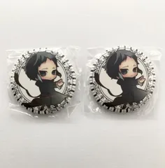 【未開封】 文豪ストレイドッグス 文スト 芥川龍之介 缶バッジ 2点セット 【まとめ売り】