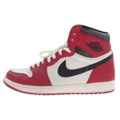 ナイキ スニーカー DZ5485-612 AIR JORDAN 1 AJ1 RETRO HIGH OG LOST&FOUND/CHICAGO ロストアンドファウンド シカゴ エアジョーダン レトロ ハイカット スニーカー レッド系 ホワイト系 28cm【中古】のサムネイル