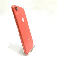 iPhone XR 64GB コーラル Softbank SIMフリー 白ロム 動作確認済 82.5%【全額返金保証】【最速発送】