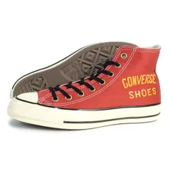 【新品】コンバース CONVERSE スニーカー ハイカット メンズ レディース オールスター エイジド CJ HI / ラングラー レッド ALL STAR AGED CJ HI / Wrangler
