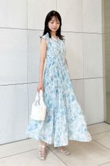 【橋本環奈さん着用カラー】ココディール　水彩花プリーツワンピース 𝓡❤︎ على X: 