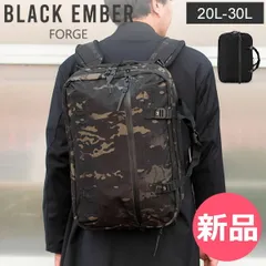 【新品】 ブラックエンバー BLACK EMBER フォージ FORGE リュック 20-30L バックパック ショルダーバッグ ブリーフケース 3way 防水 撥水 拡張可能 メンズ ビジネスバッグ 出張 60000 ブラック  [BKR-90]