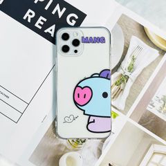 ❤️残り僅か 防弾少年団 MANG iPhone 13mini　可愛い 韓国 iPhoneケース  BT21 グッズ おしゃれ スマホケース ビーティー21 レンズ保護 耐衝撃 アイフォン ケース かわいい 携帯カバー キャラクター おもしろ シリコン