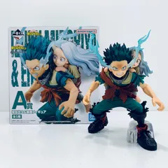 中古 フィギュア 僕のヒーローアカデミア 緑谷出久＆壊理 一番くじ bright future 2023年製 A賞 【701】