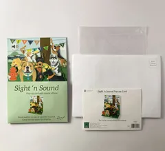 サウンドポップアップカード 犬