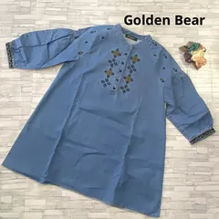 Golden Bear チュニック レディース デニム生地 刺繍