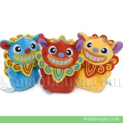 沖縄 お土産 シーサー ぬいぐるみ 携帯ストラップ キュート販売 CUTE シーサーくん マスコット 7cm バッグチャーム キーホルダー