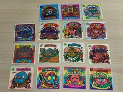 aca169  旧ビックリマン 天使vs悪魔シール 17弾 聖ターゾ  澄華蝶 チュー蘭チャン イマジウィッ統 山八女祖 スネイル念 クインデッド ウラノス