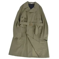 新品 Stella McCartney 46 比翼 トレンチコート ロング Women ベージュ ツイード ダブルブレスト ツイード ロングコート