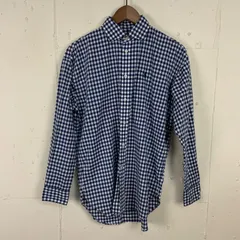Polo Ralph Lauren ポロ ラルフローレン長袖コットンシャツギンガムチェック古着サイズ8 f241101001