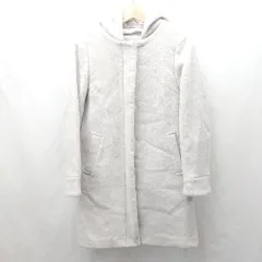 ◇ ⊇ le coeur blanc ルクールブラン ウール混合 フード取り外し可能 長袖 コート サイズ38 オフホワイト レディース E  【1504240016283】のサムネイル