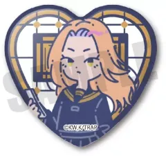 【中古】バッジ・ピンズ 柴柚葉 「東京リベンジャーズ れとぽぷ 第4弾 ハート型缶バッジ」