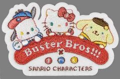 [중고] 배지 핀스 Buster Bros!!!(디비전 로고/집합) 와펜 [힙노시스 마이크 -Division Rap Battle- 힙프시스 마이크 SANRIO NAKAYOKU EDIT]