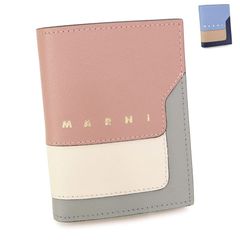 【MARNI / マルニ】 レディース 財布 折財布 二つ折り サフィアーノレザー (PFMOQ14U28 LV520) 25SS [新品]