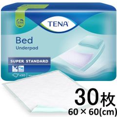 使い捨て防水シーツ60×60cm 30枚入【TENA】ベッドスーパー ワイドタイプ