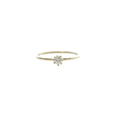 アーカー AHKAH ダイヤ リング 指輪 K18 0.07ct 4号 ゴールドのサムネイル