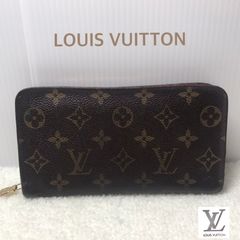 ルイヴィトン　LOUIS　VUITTON　モノグラム　ポルトモネジップ　ランドファスナー　ダブルファスナー　長財布
