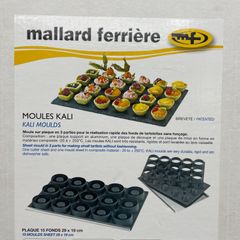 【新品・未使用】ＫＡＬＩモールド　タルトレット　３７ｘ２８㎝　３０Ｐ　円ヒダ