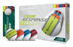 【在庫セール】テーラーメイド(TAYLOR MADE) TourResponse/TourResponse Stripe ツアーレスポンス ストライプ ボール メンズ ゴルフボール