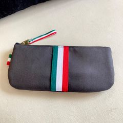 No.346  アルカンターラ　サングラスメガネポーチ　ハンドメイド