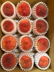 【クール便】長野県産　桃　家庭用　12玉入り