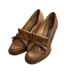 ラルフローレン RALPH LAUREN パンプス 革靴 茶 ブラウン 5B レディース ■STのサムネイル