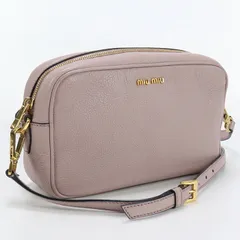 MIUMIU(OUTLET) ミュウミュウ アウトレット ショルダーバッグ マドラス MI77794 斜め掛け ショルダーバッグ レザー【中古】 レディースのサムネイル