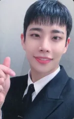 【中古】コレクションカード(男性) ASTRO/MJ/裏面黒/CD「2nd Full Album：All Yours」Onlineイベント APPLEMUSIC特典フォトカード Ver.2