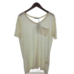 MONCLER GAMME BLEU tシャツ 半袖 袖ロゴ L MONCLER (モンクレール) ランニングロゴ 袖ワッペン クルー
