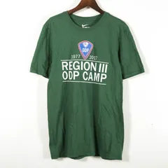 ナイキ 半袖Ｔシャツ THE NIKE TEE クルーネック サッカー アメリカ古着 ヴィンテージ メンズ Sサイズ グリーン NIKE 【中古】