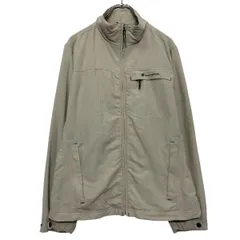 champion ジャケット チャンピオン M ベージュ ポケット フルジップ 古着卸 アメリカ仕入 a609-6138