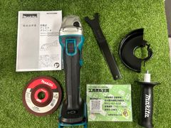【未使用品】makita(マキタ) 125㎜18v充電式ディスクグラインダ (本体のみ) GA504DZN