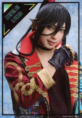 【中古】生写真(男性) 有澤樟太郎(和泉守兼定)/バストアップ・キャラクターショット/ミュージカル「刀剣乱舞」 和泉守兼定 堀川国広 山姥切国広 参騎出陣 ～八百八町膝栗毛～ ブロマイド 刀剣男士（ライブver.）