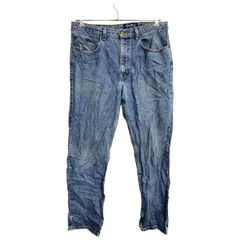 Eddie Bauer デニムパンツ W36 エディーバウアー ビッグサイズ ブルー コットン メキシコ製 古着卸 アメリカ仕入 2501-187