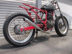 エストレヤ250 専用 rs.yokota製 ステンレス ファネルタイプマフラー