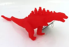 【中古】フィギュア ゴジラ2016(第三形態) クリアレッドVer. 「シン・ゴジラ」 ムービーモンスターシリーズ 特撮のDNA展＆イベント限定