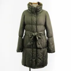 ブラック バイ マウジー BLACK by moussy ダウン ジャケット ジップアップ ラビットファー ベルト カーキ 2 アウターのサムネイル
