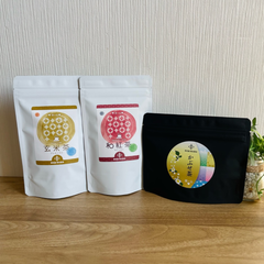 かぶせ茶＆玄米茶＆和紅茶 ３点セット