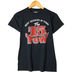 古着 80年代 ヘインズ Hanes Fifty-Fifty 青タグ プリントTシャツ USA製 メンズS相当 ヴィンテージ/eaa560363