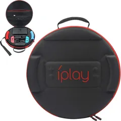 【新着商品】Umoraリングフィット収納 Ring Fit Adventure用収納ケース Switch収納 ケース バッグ 防水 防塵 全面保護 省スペース 持ち運びやすい リングコン対応 円形ケース 1