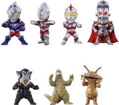 【中古】食玩 トレーディングフィギュア 全7種セット 「CONVERGE MOTION ウルトラマン11」