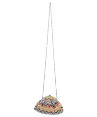 SANTI パーティーバッグ ビジュー付き　クラッチ　バッグ　美品　神崎恵 SANTI パーティーバッグ ビジュー付き クラッチ バッグ 美品