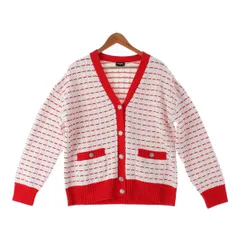 シャネル　カーディガン♡お値下げしておきます　ご購入宜しくお願い致します☆ 美しい♪【CHANEL】シャネル モノトーン カーディガン (CHANEL